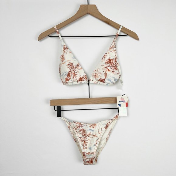 New L*Space Bikini Set Millie Triangle Top & Jay Bitsy Cheeky Bottoms Matching - Picture 6 of 16